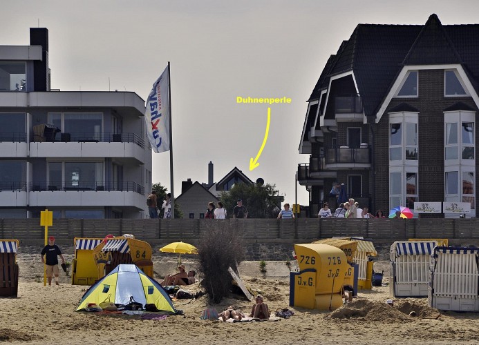 Duhnenperle, Wehrbergsweg 26, inkl. Strandkorb, Cuxhaven- Duhnen